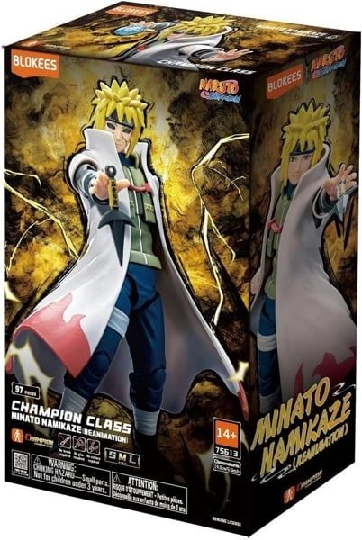  Mô hình lắp ráp Blokees Naruto Shippuden Figures Cc03-Minato Namikaze-Special Edition 75619 