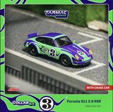  Mô hình xe Porsche 911 2.8 RSR tỉ lệ 1:64 Tarmac Works T64S-D23-PSY 