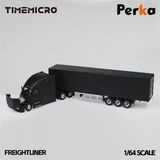  Mô hình xe container Freightliner black warrior tỉ lệ 1:64 Time micro x Perka TM800113 