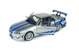  Mô hình xe Nissan Skyline GT-R (BNR34) Fast & Furious Brian tỉ lệ 1:18 Solido model S1804315A 