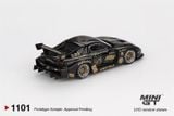  Mô hình xe ô tô MAZDA RX-7 LB-Super Silhouette FD-NILES bản card tỉ lệ 1:64 MiniGT MGT01101-BL NO CHASE CAR 