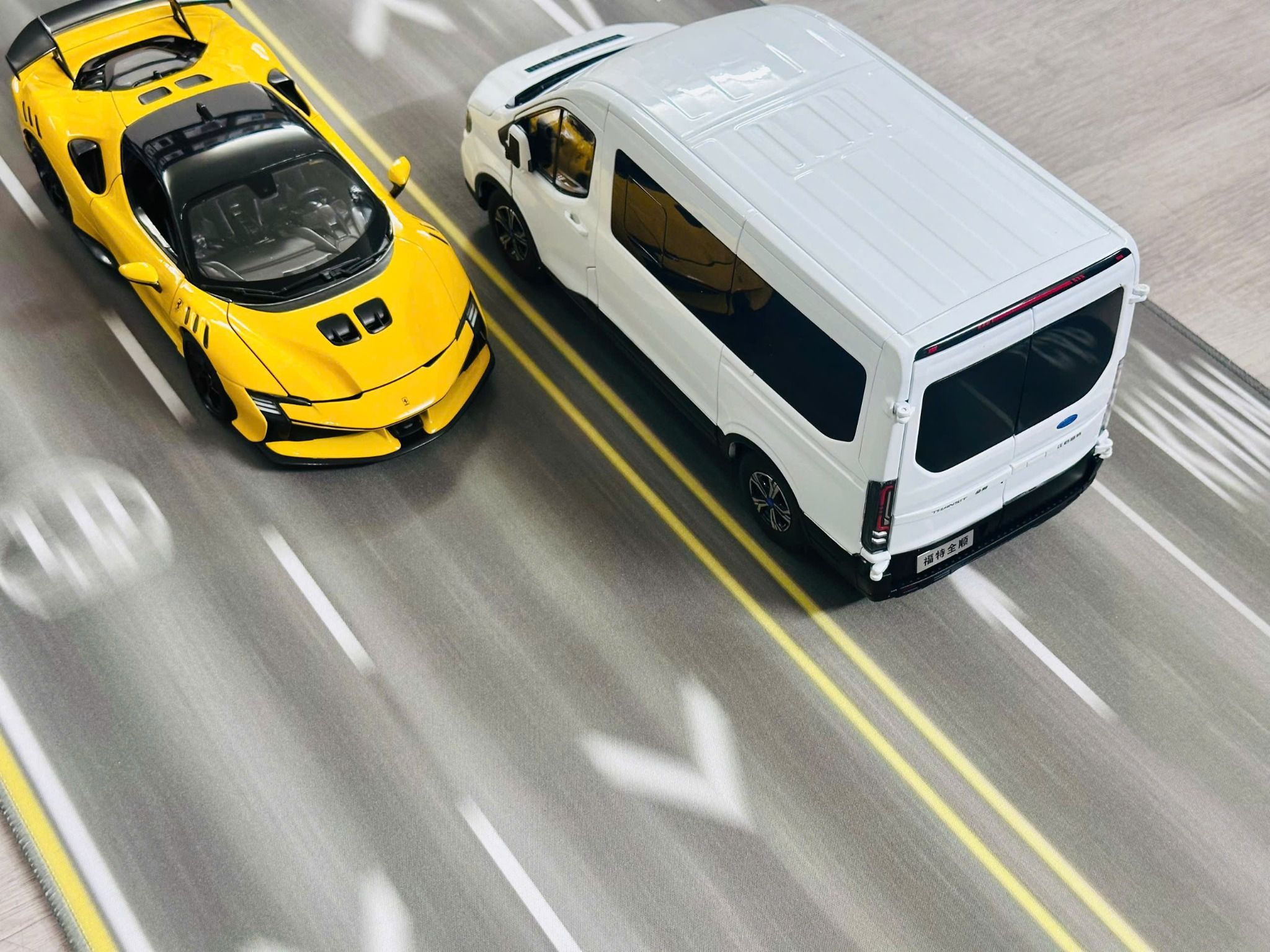  Phụ kiện thảm sa bàn chống trượt mô phỏng diorama cao tốc CT01 kích thước 100x50 cho mô hình xe 1:18 Autono1 PT028 