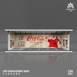  Hộp trưng bày mô phỏng diroram Coca Cola maintenance workshop Lighting Assembly Scene tỉ lệ 1:64 M-cool MoreArt MO914036 