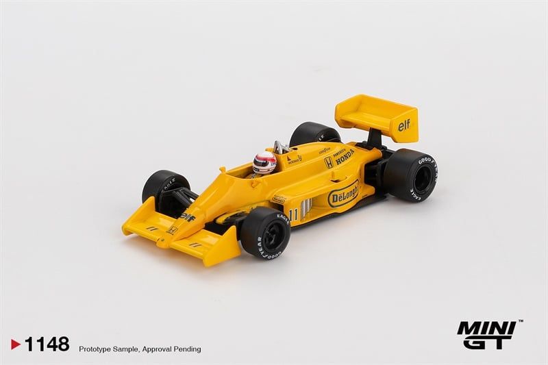  Mô hình xe Lotus 99T #11 Satoru Nakajima 1987 Monaco Grand Prix tỉ lệ 1:64 MiniGT MGT01148 