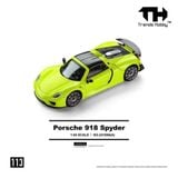  Mô hình xe Porsche 918 Spyder green tỉ lệ 1:64 Trends Hobby 241086 