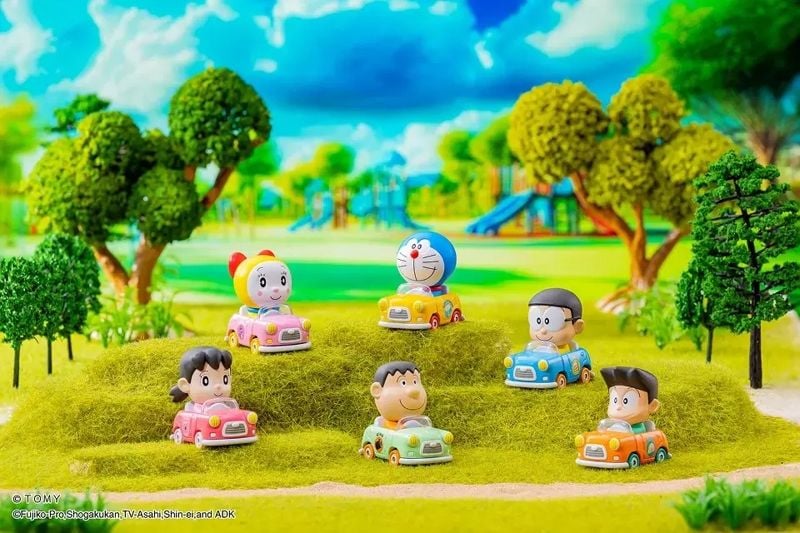  Mô hình xe set Tomica Tunes Doraemon Characters ( 7 Cars) 980810 
