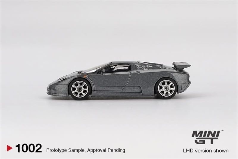  [Hàng Loose] Mô hình xe Bugatti EB110 Super Sport Grigio Scuro tỉ lệ 1:64 MiniGT MGT01002 