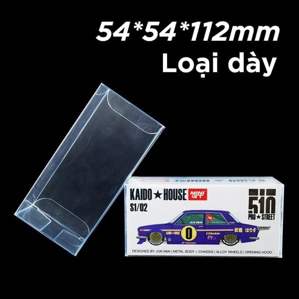  Hộp PVC protect bảo vệ Kaido House 1:64 PVC_KAIDO 