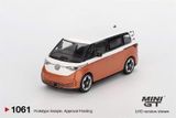  [Hàng Loose] Mô hình xe Volkswagen ID.Buzz Candy White / Energetic Orange tỉ lệ 1:64 MiniGT MGT01061 
