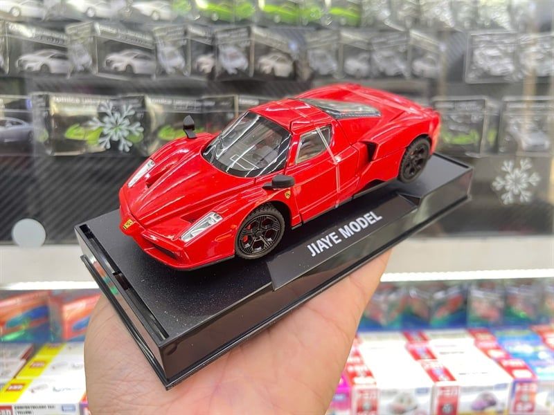  Mô hình xe Ferrari Enzo full open - có đèn nhạc đánh lái được tỉ lệ 1:32 Jiaye model VB321003 