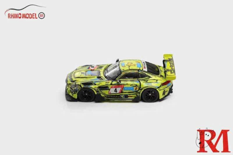  Mô hình xe Mercedes-AMG GT S Modification tỉ lệ 1:64 Rhino Model OT64646 