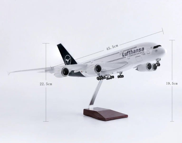  Mô hình máy bay dòng A A380 Lufthansa MB47122 