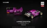  Mô hình xe PANDEM LOTUS ELISE PURPLE tỉ lệ 1:64 Poprace PR640448 
