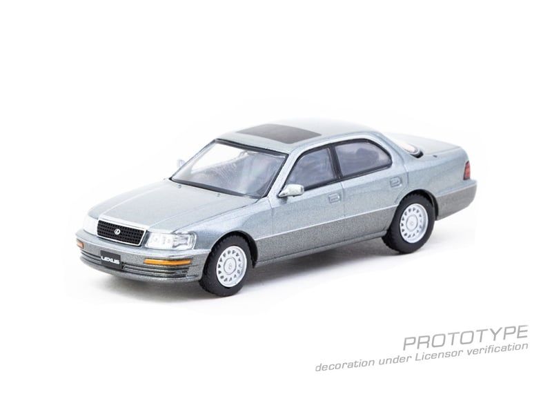  Mô hình xe Lexus LS400 (UCF10) Flint Grey tỉ lệ 1:64 Tarmac Works T64G-082-GY 