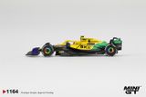 Mô hình xe McLaren MCL38 #4 Lando Norris 2024 F1 2024 Monaco GP card tỉ lệ 1:64 MiniGT MGT01164 NO CHASE CAR 
