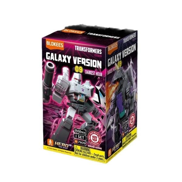  Mô hình Blokees Model Kits - Transformers -GV09 - Darkest Hour Blind Box 71109 
