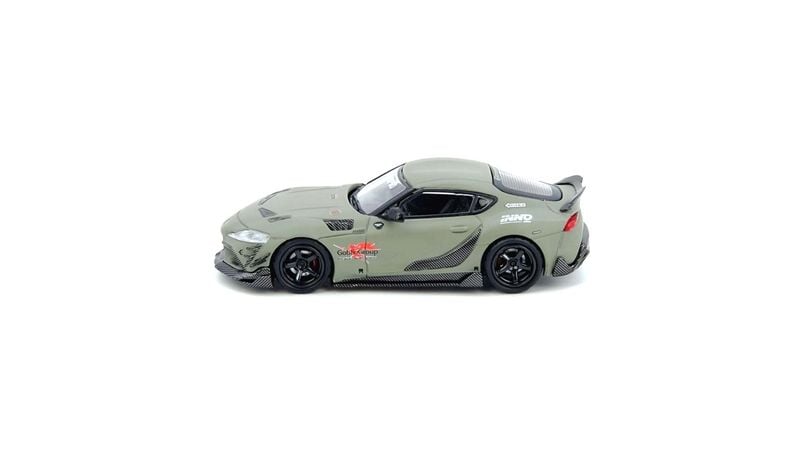  Mô hình xe TOYOTA SUPRA A90 DARWIN PRO Matt Green (HAVE CHASE) tỉ lệ 1:64 Inno64 IN64-A90DP-MATGR 