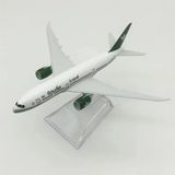  Mô hình máy bay Saudi Arabia Dreamliner Boeing B787 kích thước 16cm MB16224 
