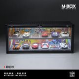  Hộp trưng bày container mô phỏng Bối cảnh chủ đề Graffiti có đèn kích thước 38.7x16x16.5cm tỉ lệ 1:64 MoreArt box M-Box MB400319 