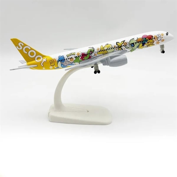  Mô hình máy bay Scoot Jet Pokemon Boeing B787 Dreamliner kích thước 20cm MB20162 
