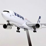  Mô hình máy bay Iran Air A330 có bánh xe kích thước 47cm no led MB47113 