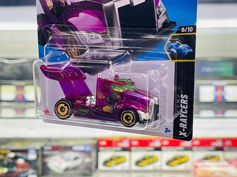  Mô hình xe Rig Storm Treasure Hunt Hotwheels kim loại có bản quyền chính hãng tỉ lệ 1:64 C4982-TH 