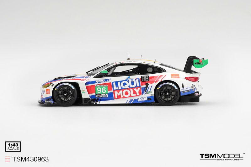  Mô hình xe BMW M4 GT3 EVO #96 Turner Motorsport 2026 IMSA Daytona 24 Hrs tỉ lệ 1:43 TSM Model TSM430963 