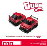  Mô hình xe Nissan LB-ER34 Super Silhouette SKYLINE Red/Black MiniGT Qube Carz QZ00402 