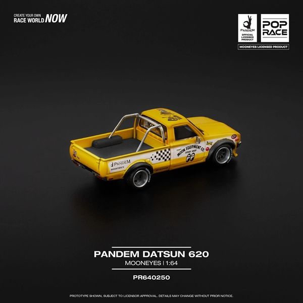  [Hàng loose] Mô hình xe Pandem Datsun 620 - Mooneyes tỉ lệ 1:64 Poprace PR640250 