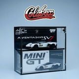  Hộp trưng bày mica các dòng xe MiniGT có khung ảnh tỉ lệ 1:64 Colabox PKC 