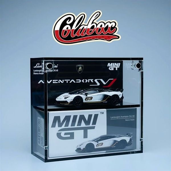  Hộp trưng bày mica các dòng xe MiniGT có khung ảnh tỉ lệ 1:64 Colabox PKC 