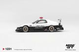  Mô hình xe MAZDA RX-7 LB-Super Silhouette Police bản card tỉ lệ 1:64 MiniGT MGT01231 NO CHASE CAR 