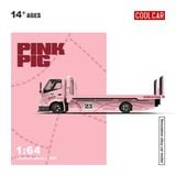  Mô hình xe tải cứu hộ H300 Pink Pig Paint tỉ lệ 1:64 CoolCar CC647223 