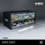  Hộp trưng bày container mô phỏng cầu vượt Overpass Simulation Model có đèn kích thước 38.7x16x16.5cm tỉ lệ 1:64 MoreArt box M-Box MB400221 