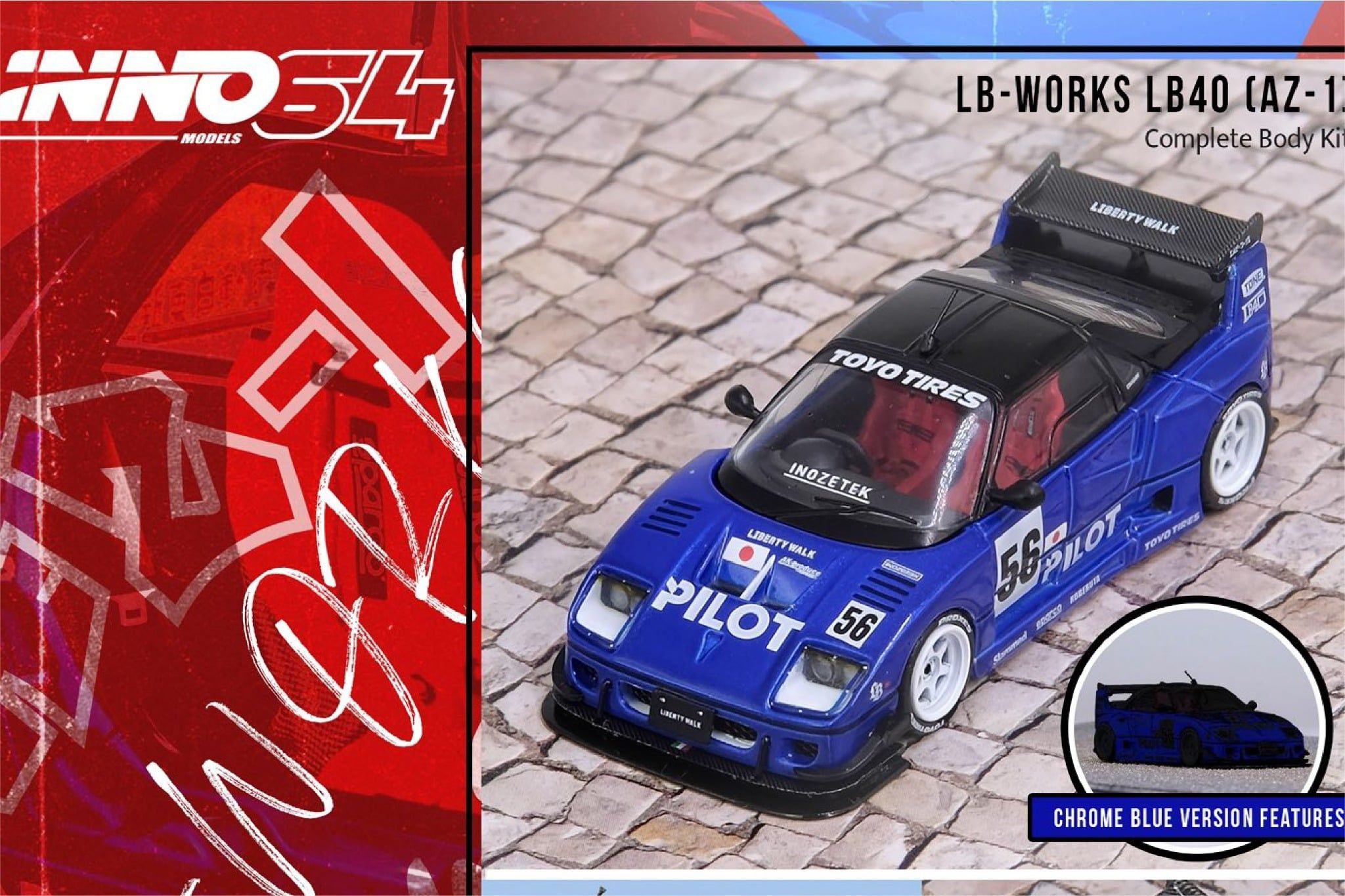 Mô hình xe Mazda AZ-1 Liberty walk LB40 
