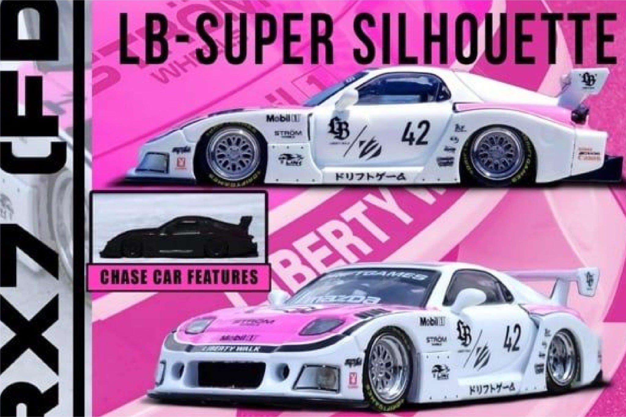  Mô hình xe Mazda RX7 (FD3S) LB-Super Silhouette 