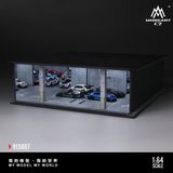  Hộp trưng bày mô phỏng Underground Parking Garage Series Light-Up kích thước 30cm x 30cm x 10cm tỉ lệ 1:64 MoreArt MO915007 
