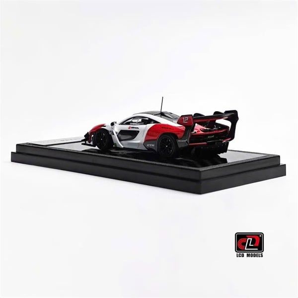  Mô hình xe Mclaren Senna GTR đế carbon tỉ lệ 1:64 LCD model LCD64024-RE 