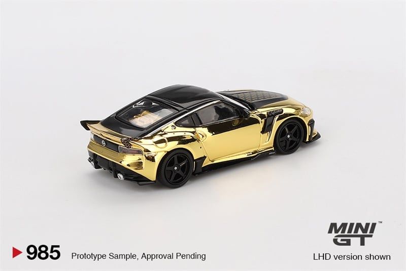  [Hàng Loose] Mô hình xe Nissan Z VeilSide FFZ400 Gold Chrome tỉ lệ 1:64 MiniGT MGT00985 