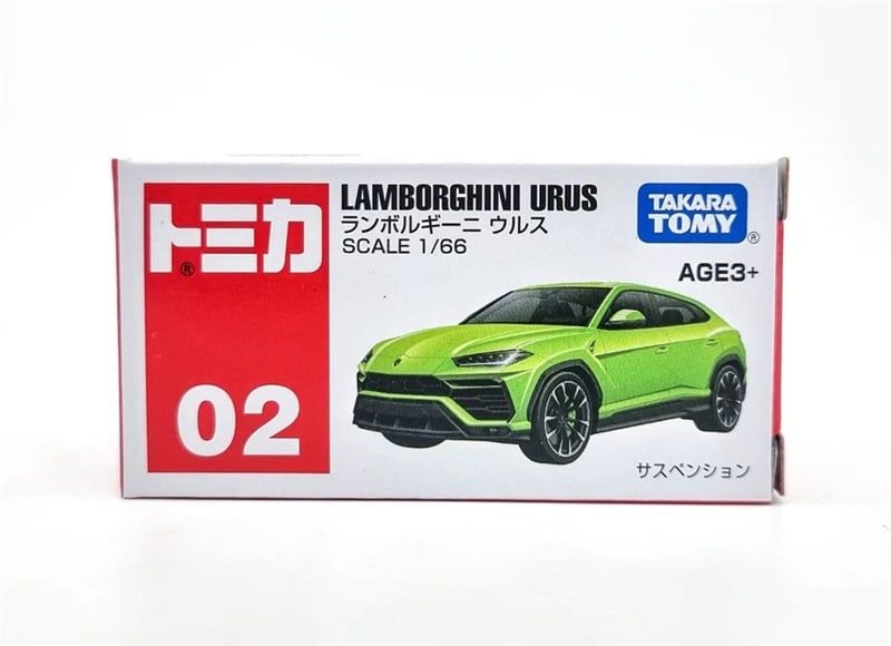  Mô hình xe Asia 150 Lamborghini Urus - 24 tỉ lệ 1:64 Tomica 944126 