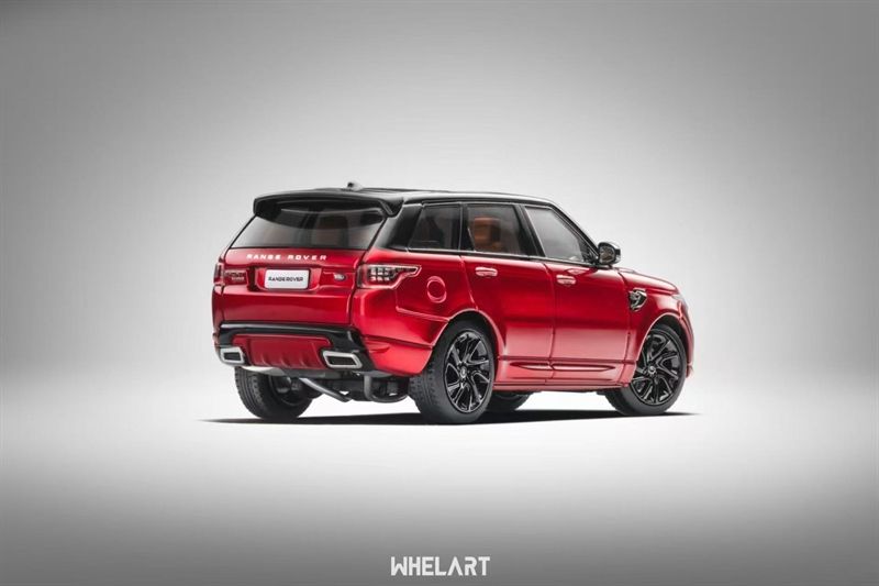  Mô hình xe Range Rover Sport Firenze Red tỉ lệ 1:64 Whelart H-0002H 