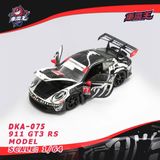  Mô hình xe Porsche 911 GT3 RS Bone Dragon Livery tỉ lệ 1:64 Demon King Auto DKA-075 
