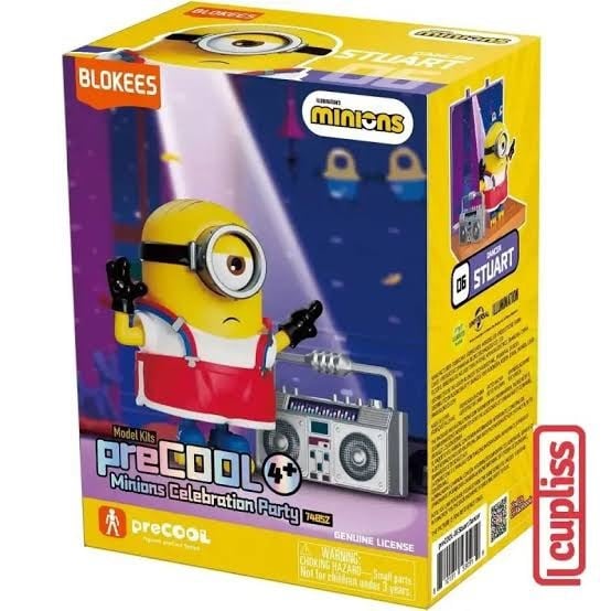  Mô hình lắp ráp Blokees Model Kits-preCOOL-Minions-06 Stuat dance74852 