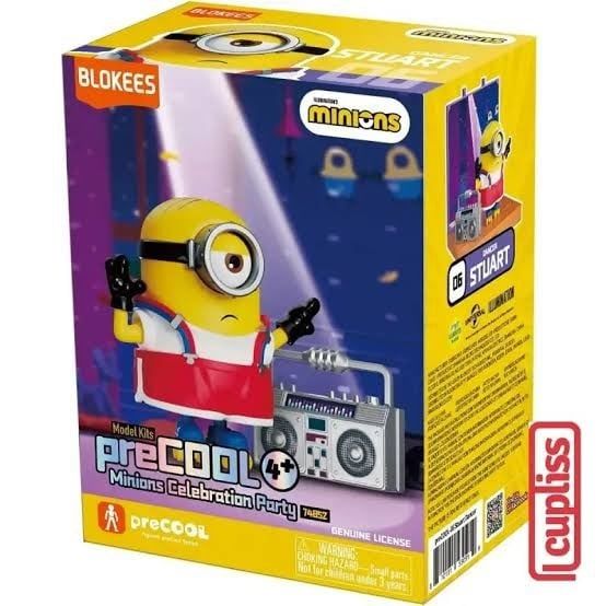  Mô hình lắp ráp Blokees Model Kits-preCOOL-Minions-06 Stuat dance74852 
