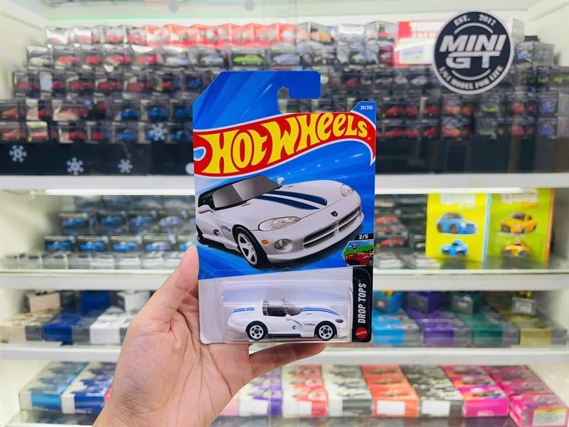  Mô hình xe Dodge Viper SRT 2013 mui trần kim loại có bản quyền chính hãng tỉ lệ 1:64 C4982-DO 