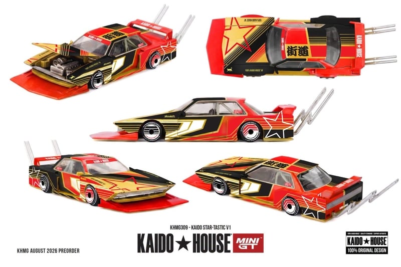  Mô hình xe KAIDO STAR-TASTIC V1 tỉ lệ 1:64 Kaido House KHMG309 