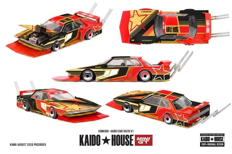  Mô hình xe KAIDO STAR-TASTIC V1 tỉ lệ 1:64 Kaido House KHMG309 