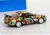  Mô hình xe Nissan Skyline GTR R34 tỉ lệ 1:64 Stance Hunter OT64664 
