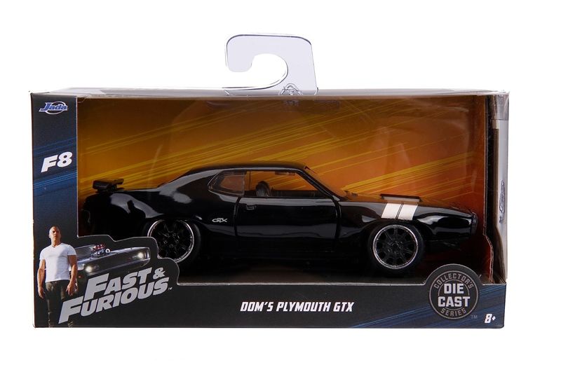  Mô hình xe Dom's Plymouth GTX Fast & Furious tỉ lệ 1:32 Jada 24075-43 