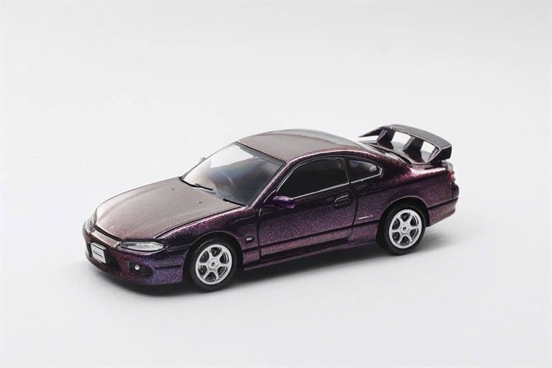  Mô hình xe Nissan S15 Midnight Purple (RHD) tỉ lệ 1:64 Shadow LL-051-243 